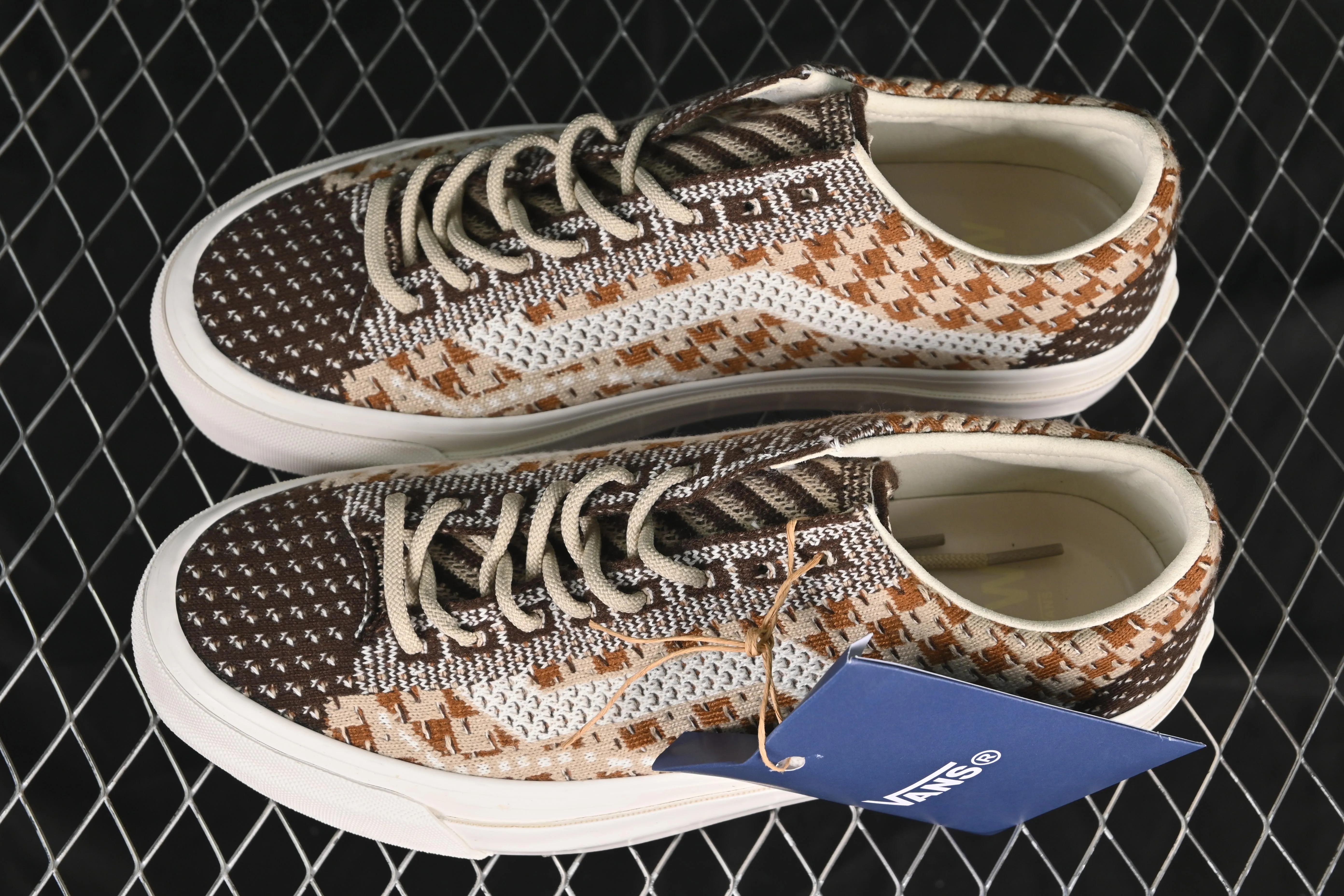 All categories Vans Vans series Vans Low Vans Old Skool 36 EK woven series Comfortable and versatile non-slip and wear-resistant casual skate shoes VN000D51DMV